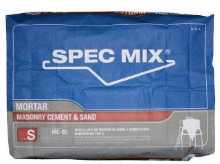 SPEC MIX S MC-03 MASONRY TYPE S 80#